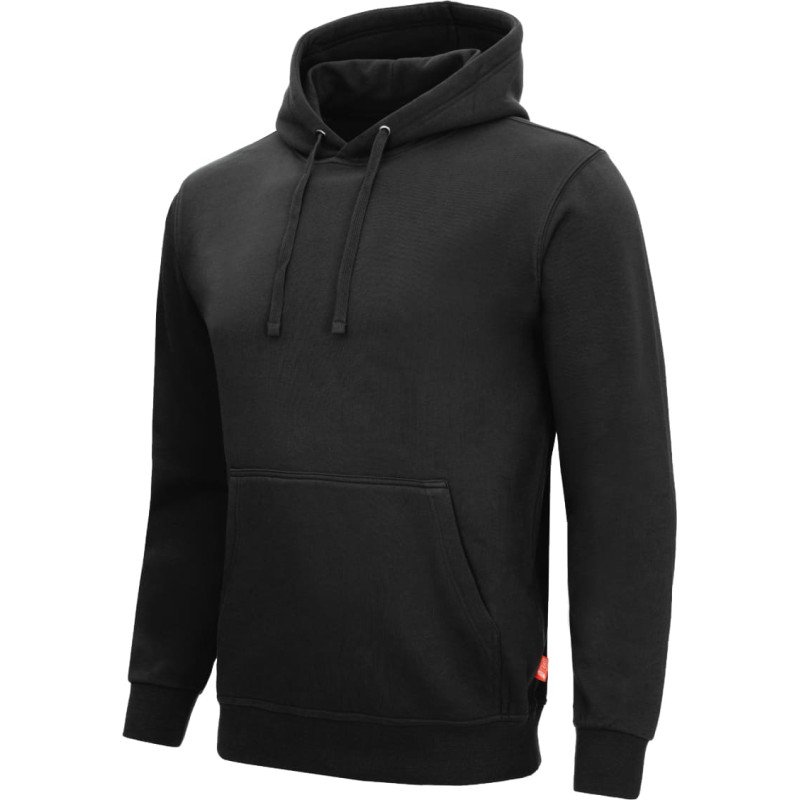 Nitras MOTION TEX LIGHT, hooded sweater, black, OEKO-TEX
