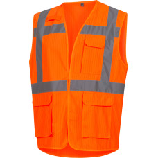 Nitras labi pamanāma veste, neona oranža, EN ISO 13688, EN ISO 20471, EN 1149
