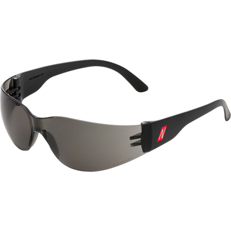 Nitras VISION PROTECT BASIC, aizsargbrilles, melnas/melnas, EN 166