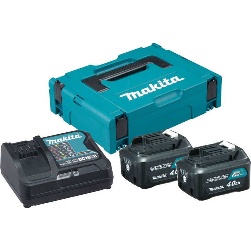 Makita CXT® Lādēšanas komplekts - Li-Ion • 12Vmax • 2x2,0Ah 197641-2