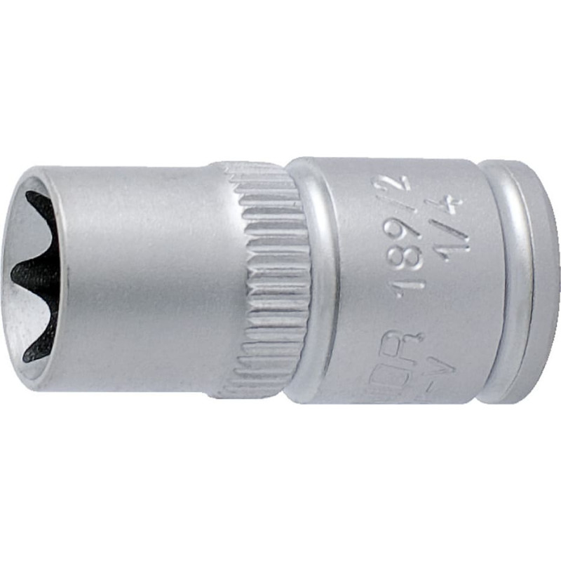 Unior 189/2 Muciņa ar iekšējo Torx profilu 1/4 E 6