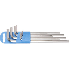 Unior 220/3LPH L-veida seškantatslēgu komplekts, garā on plastic clip 1.5 - 12/10