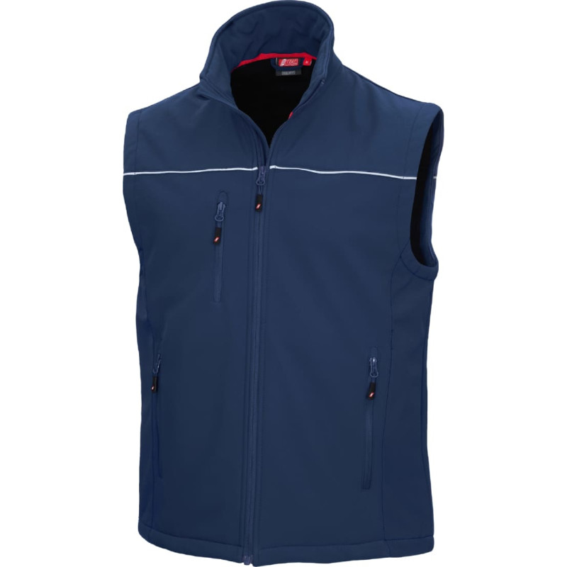 Nitras MOTION TEX LIGHT, softshell veste, tumši zila