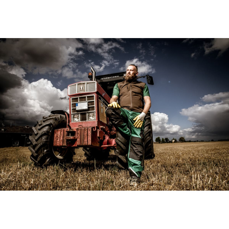 Nitras MOTION TEX LIGHT, softshell veste, brūna/melna