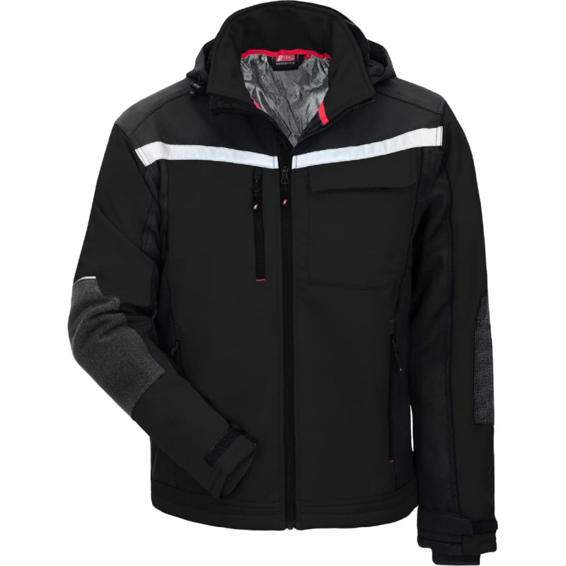 Nitras MOTION TEX PLUS, softshell jaka, melna