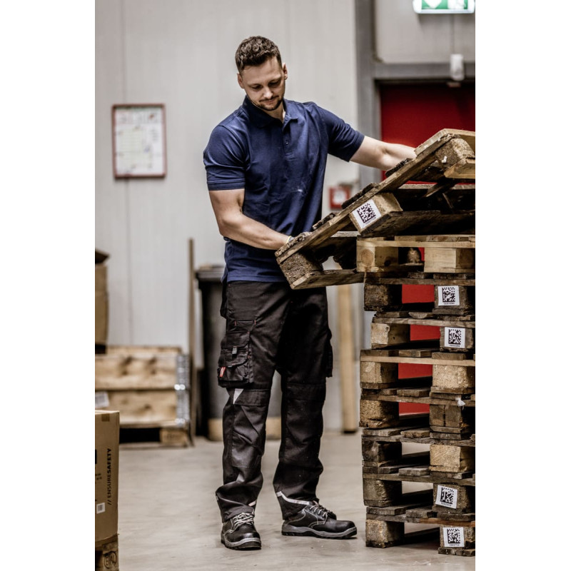 Nitras STEP MF, S3 drošības apavi, melni, EN ISO 20345, DGUV noteikums 112-191