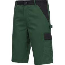 Nitras MOTION TEX LIGHT, darba bikses, īsas, zaļa/melna, OEKO-TEX