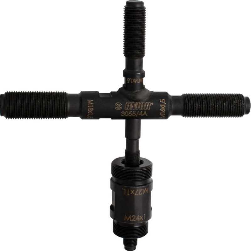 Unior 3055/4A Flywheel Novilcējs with external thread 10, 14, 16, 18, 24, 27