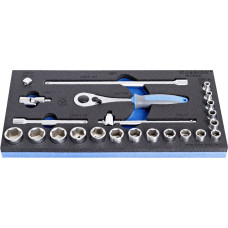 Unior 964/25SOS Komplekts Muciņas 3/8 in SOS tool tray /23