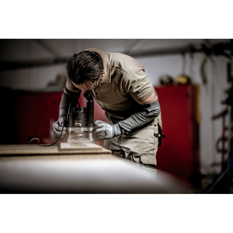 Nitras CUT5, griezuma aizsargcimdi, pelēks/pelēks, EN 388