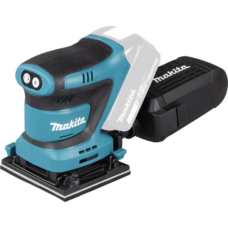 Makita LXT® vibroslīpmašīna - 18V • 112 x 102 mm • 14 000 minˉ¹ DBO481Z