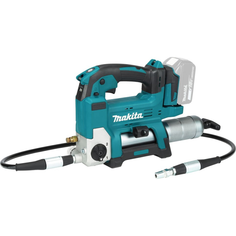 Makita Akumulatora smērvielu pistole - 18V • 410 g • 690 bar DGP180Z