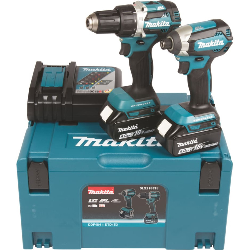 Makita LXT® Instrumentu komplekts  - 18V DLX2189TJ