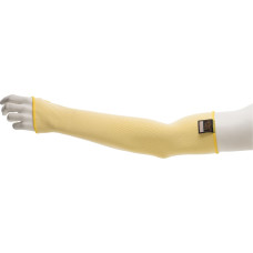 Nitras TAEKI cut-resistant arm protectors, yellow, EN 388, EN 407
