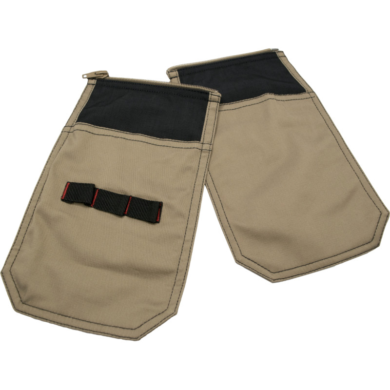 Nitras tool pockets, khaki / black, OEKO-TEX