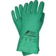 Nitras GREEN BARRIER, chemical protective gloves, green, EN 388, EN ISO 374