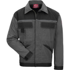 Nitras MOTION TEX LIGHT, work jacket, grey / black, OEKO-TEX