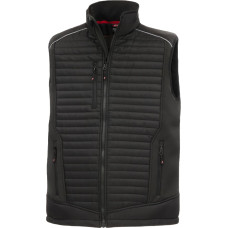 Nitras MOTION TEX PLUS, softshell waistcoat, black