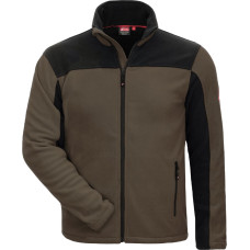 Nitras MOTION TEX PLUS, fleece jacket, brown / black