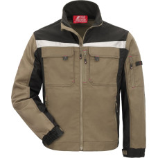 Nitras MOTION TEX PRO FX, work jacket, khaki / black, OEKO-TEX