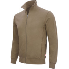 Nitras MOTION TEX LIGHT, sweat jacket, khaki, OEKO-TEX