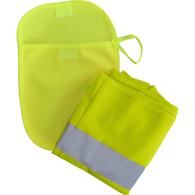 Nitras bag for high-visibility waistcoats (without content), neon yellow