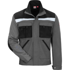 Nitras MOTION TEX PLUS, work jacket, grey / black, OEKO-TEX