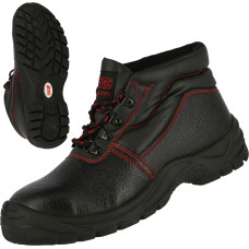 Nitras BASIC STEP MID, S3 safety boots, half-height, black, EN ISO 20345