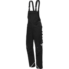 Nitras MOTION TEX PLUS, bib pants, black, OEKO-TEX