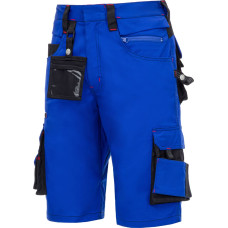 Nitras MOTION TEX PRO FX, work trousers, short, royal blue / black, OEKO-TEX