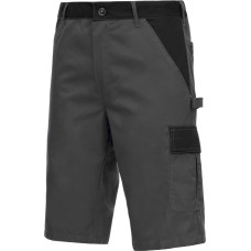 Nitras MOTION TEX LIGHT, work trousers, short, grey / black, OEKO-TEX
