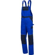 Nitras MOTION TEX LIGHT, bib pants, royal blue / navy blue, OEKO-TEX