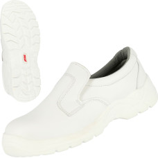 Nitras CLEAN STEP SL, S2 safety slipper, white, EN ISO 20345