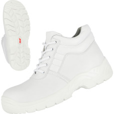 Nitras CLEAN STEP MID, S2 safety boots, half-height, white, EN ISO 20345