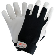 Nitras DEXTER 1, mechanic gloves, grey / black, EN 388