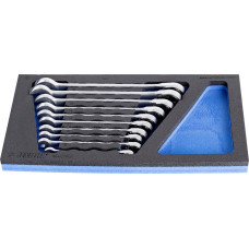 Unior Set of ratchet combination wrenches in SOS tool tray