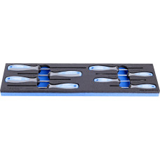 Unior Set of TBI screwdrivers in SOS tool tray