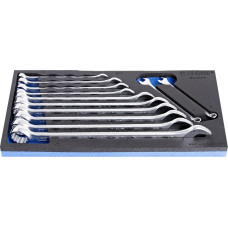 Unior Set of combinations wrenches, long in SOS tool tray