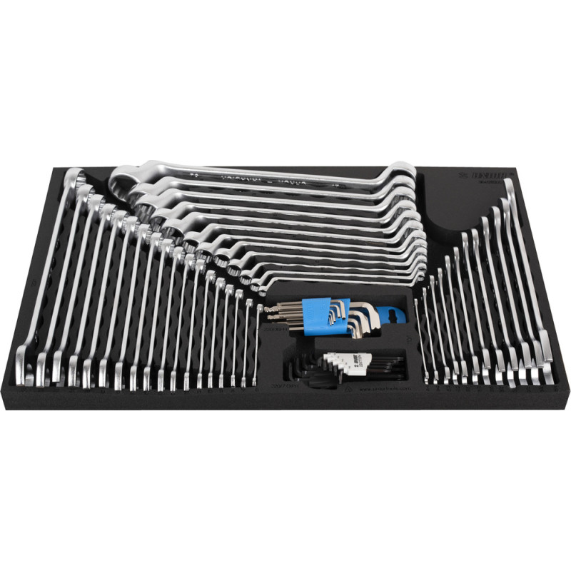 Unior Set of wrenches in SOS tool tray