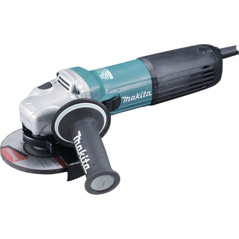 Makita Leņķa slīpmašīna - 1100W • 125mm • 11000min-1