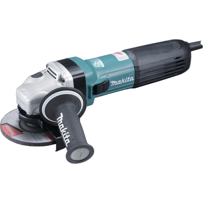 Makita Leņķa slīpmašīna - 1400W • 125mm • 2800-11000min-1