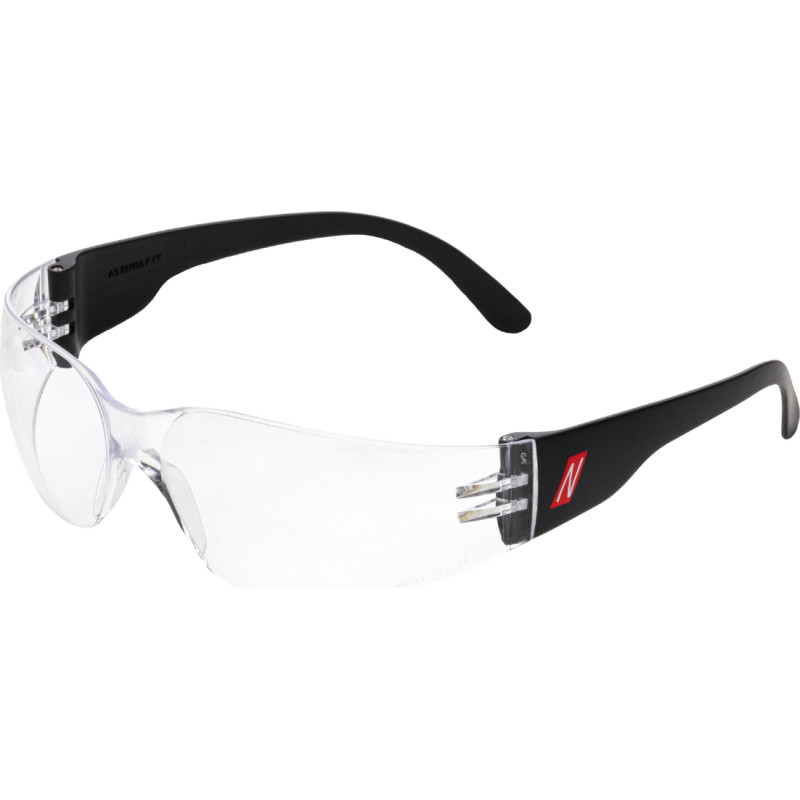 Nitras VISION PROTECT BASIC, safety glasses, black, EN 166