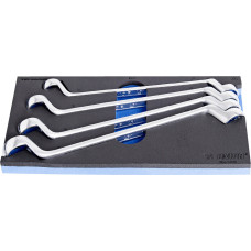 Unior Set of offset ring wrenches in SOS tool tray