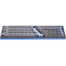 Unior Set of combinations wrenches, long type in SOS tool tray