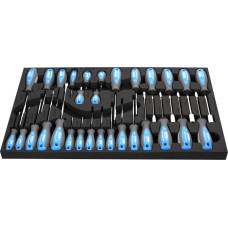 Unior Set of screwdrivers in SOS tool tray