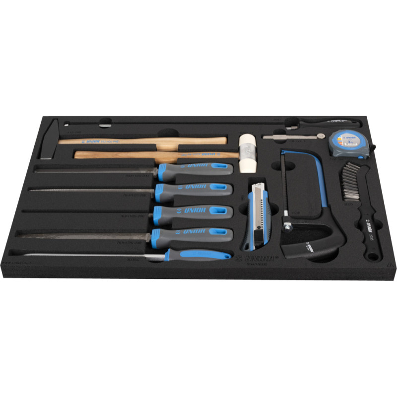 Unior Set of tools in SOS tool tray