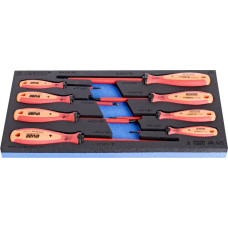 Unior Set of insulated crosstip screwdriver VDETBI in SOS tool tray