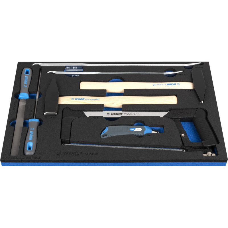 Unior Set of tools in SOS tool tray