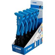 Unior Set of hand riveters on carton display