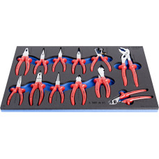 Unior Set of insulated pliers in SOS tool tray